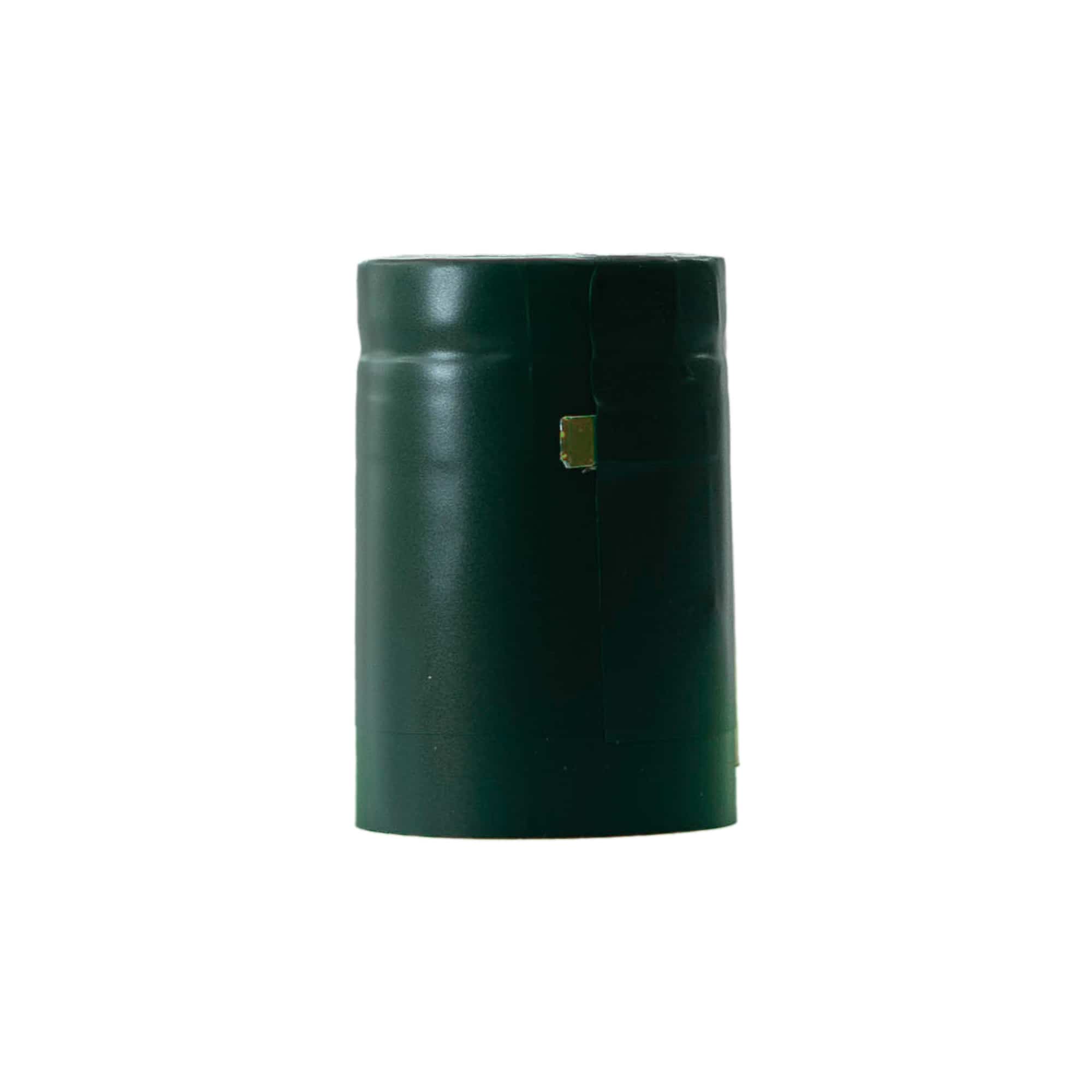 Capsule termoretractabile 32x41, material plastic PVC, verde smarald