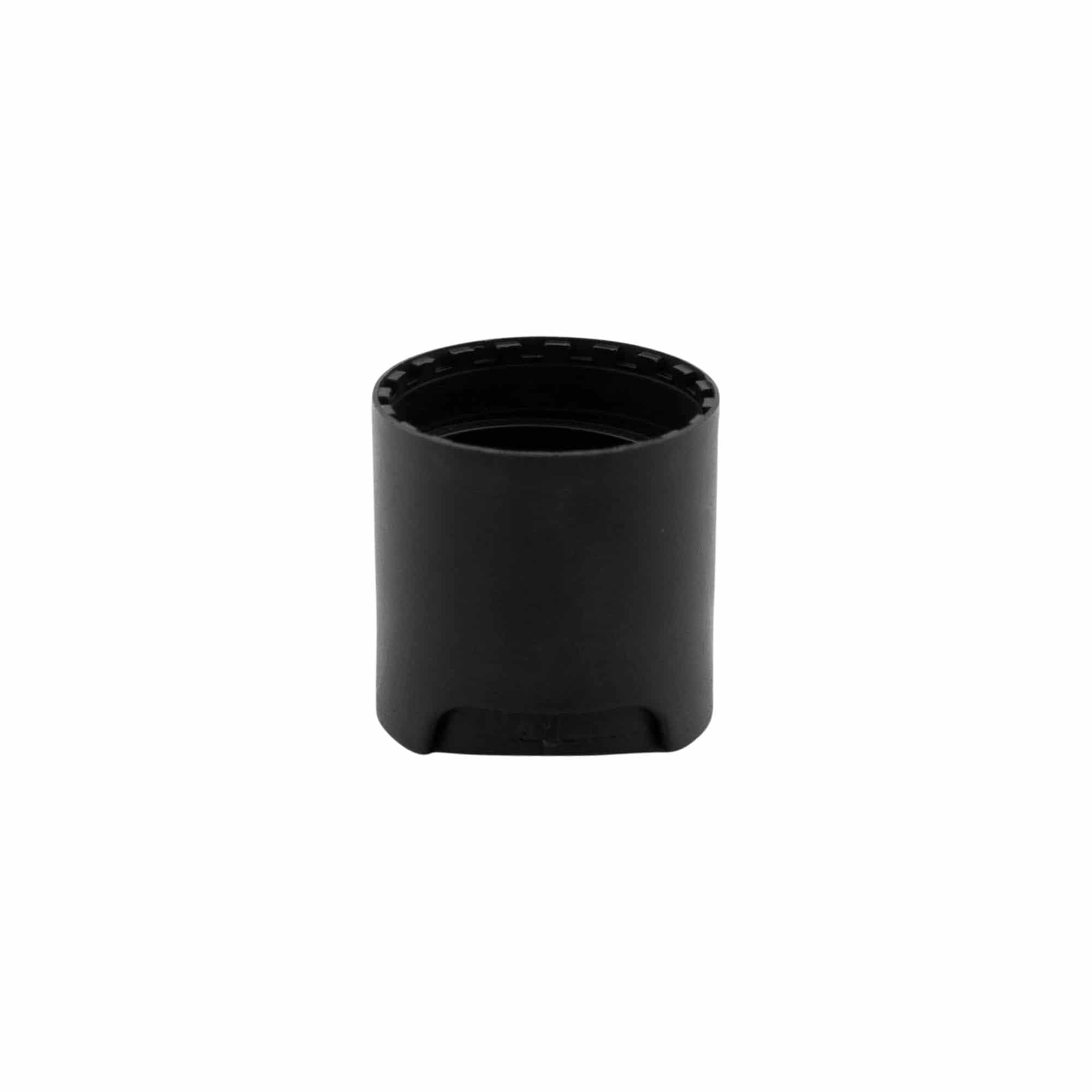 Capac filetat Disc Top, material plastic PP, negru, pentru închidere: GPI 24/410