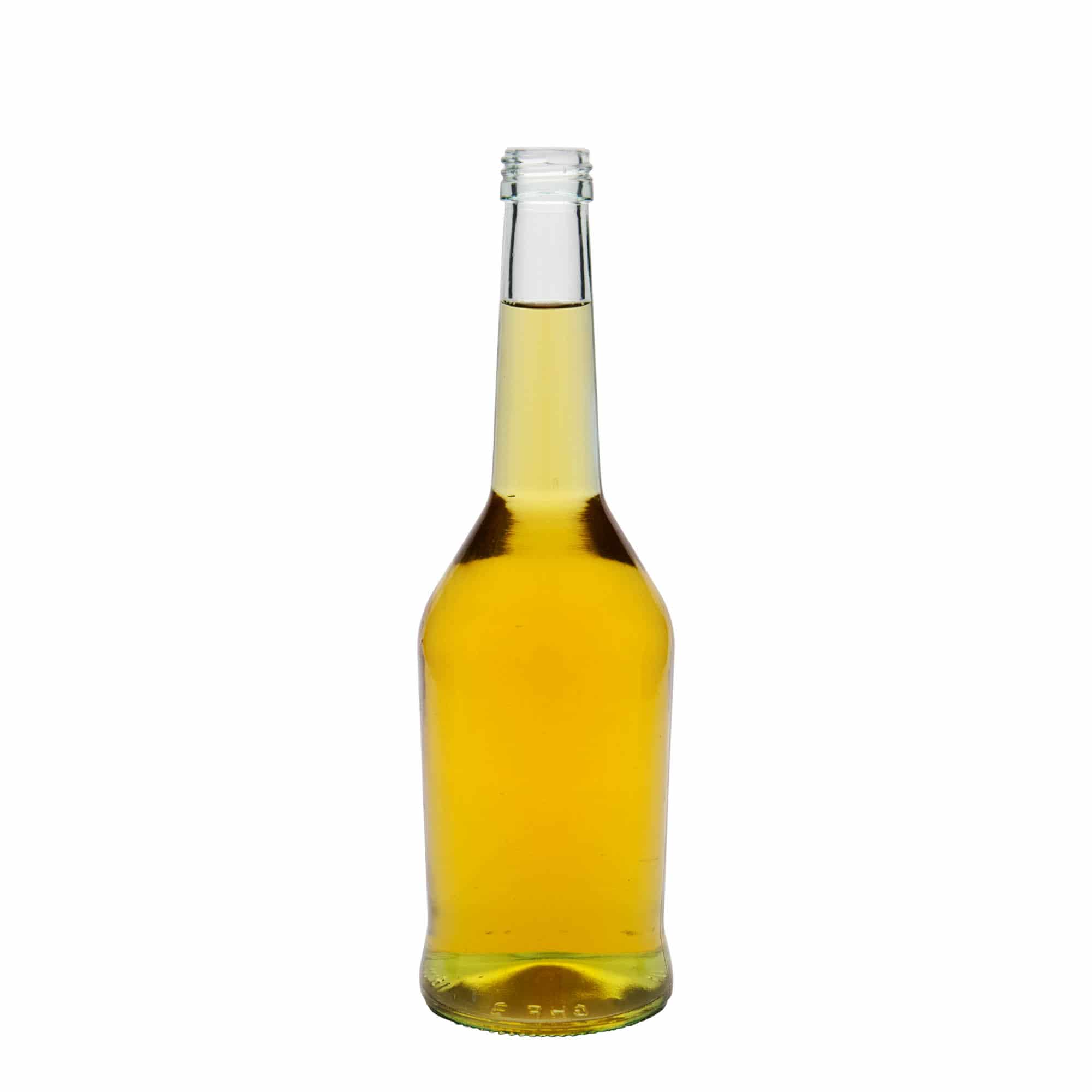 Sticlă din sticlă de 500 ml pentru băuturi spirtoase, închidere: PP 28